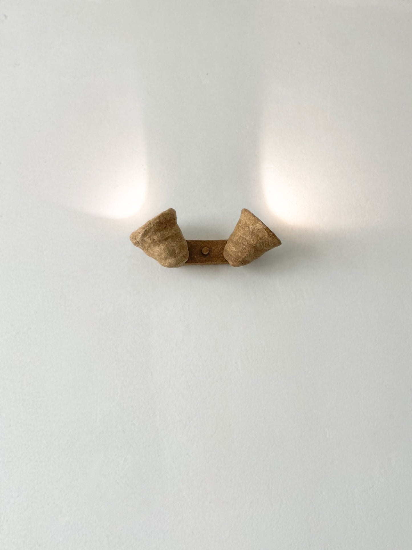 Handmade Clay Wall Light - The Lighting Agency