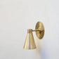 Contories Brass Wall Light - The Lighting Agency