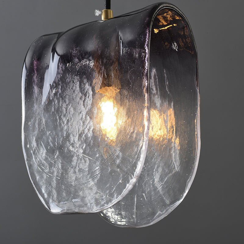 Fall Smoked Glass Pendant Light - The Lighting Agency