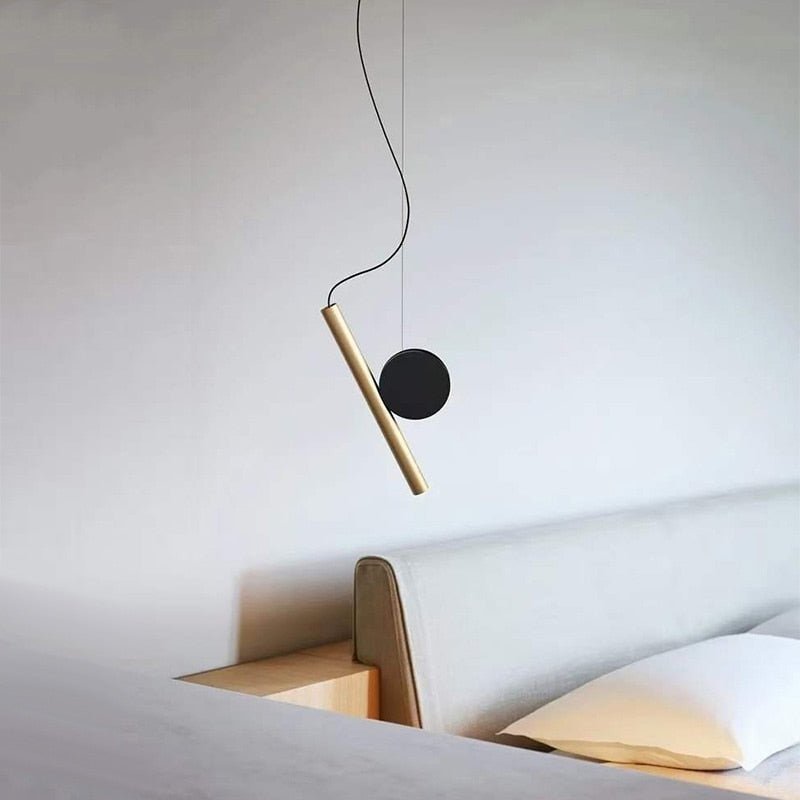 Metal Slide Pendant Light - The Lighting Agency