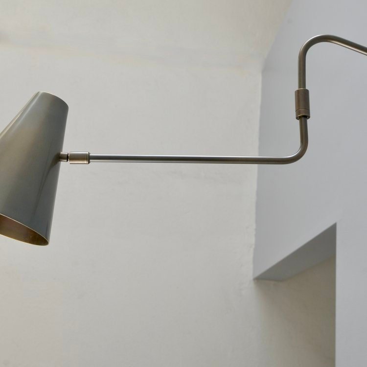 Handmade Brass Swing Wall Light - The Lighting Agency