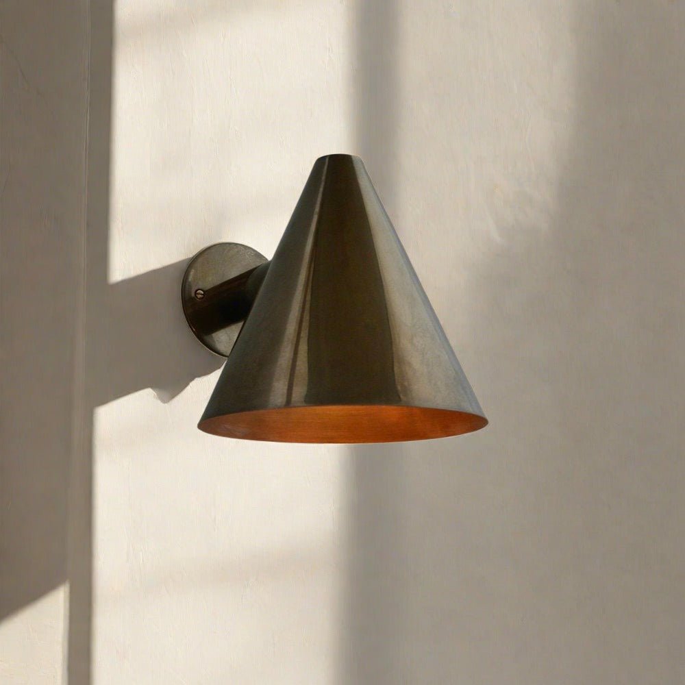 Handmade Cone Wall Light - The Lighting Agency