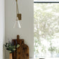 Brillare Brass Adjustable Wall Light - The Lighting Agency