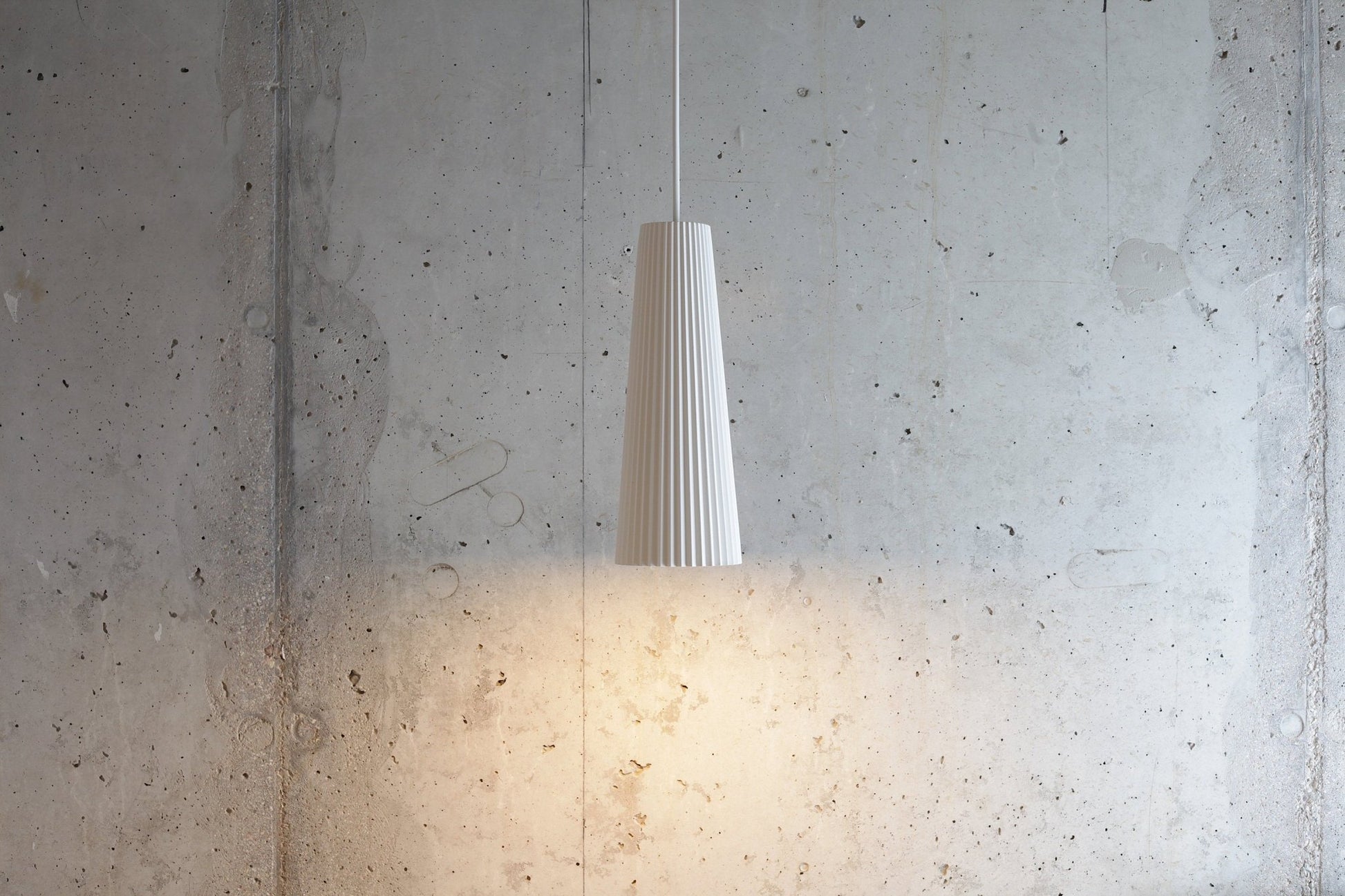 Pel Plaster Pendant Light - The Lighting Agency