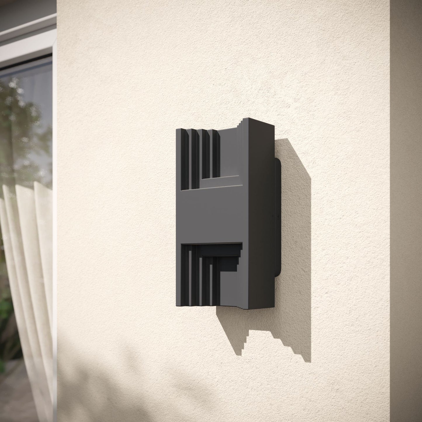 Saser Outdoor Wall Light - The Lighting Agency