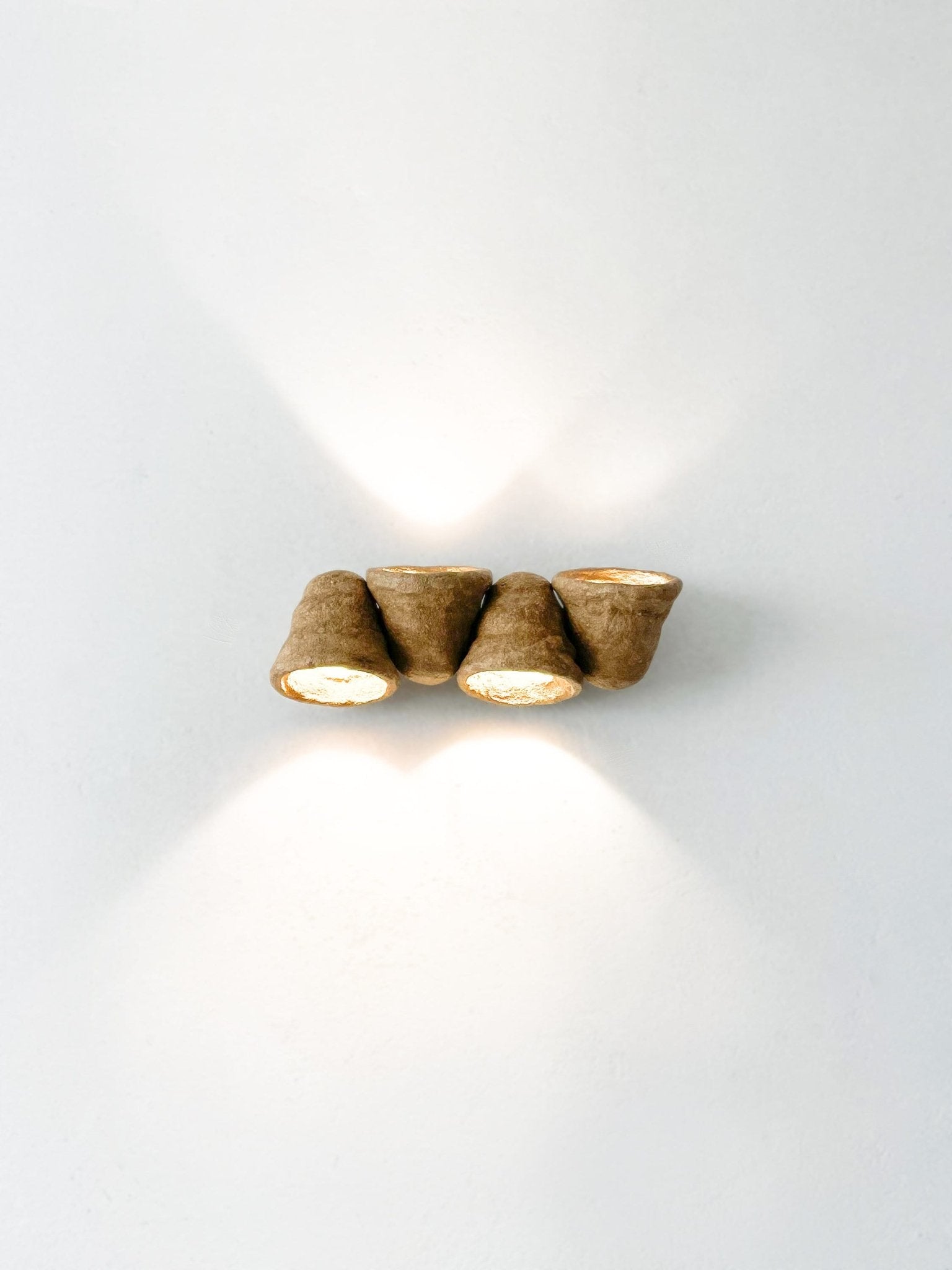 Quad Clay Wall Light - The Lighting Agency