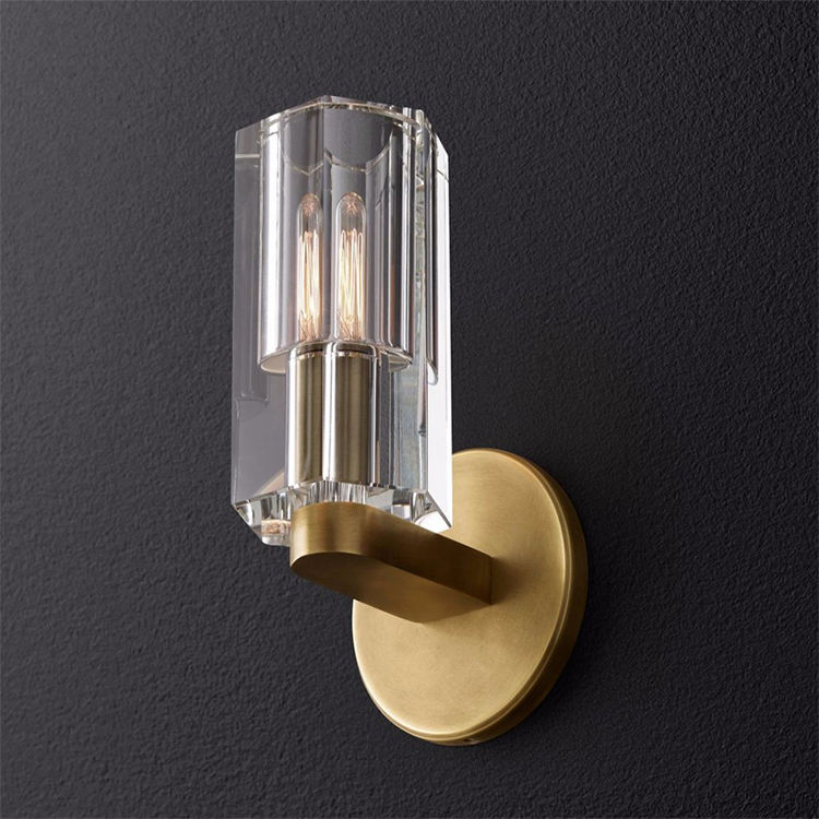 Chad Copper Wall Light - The Lighting Agency