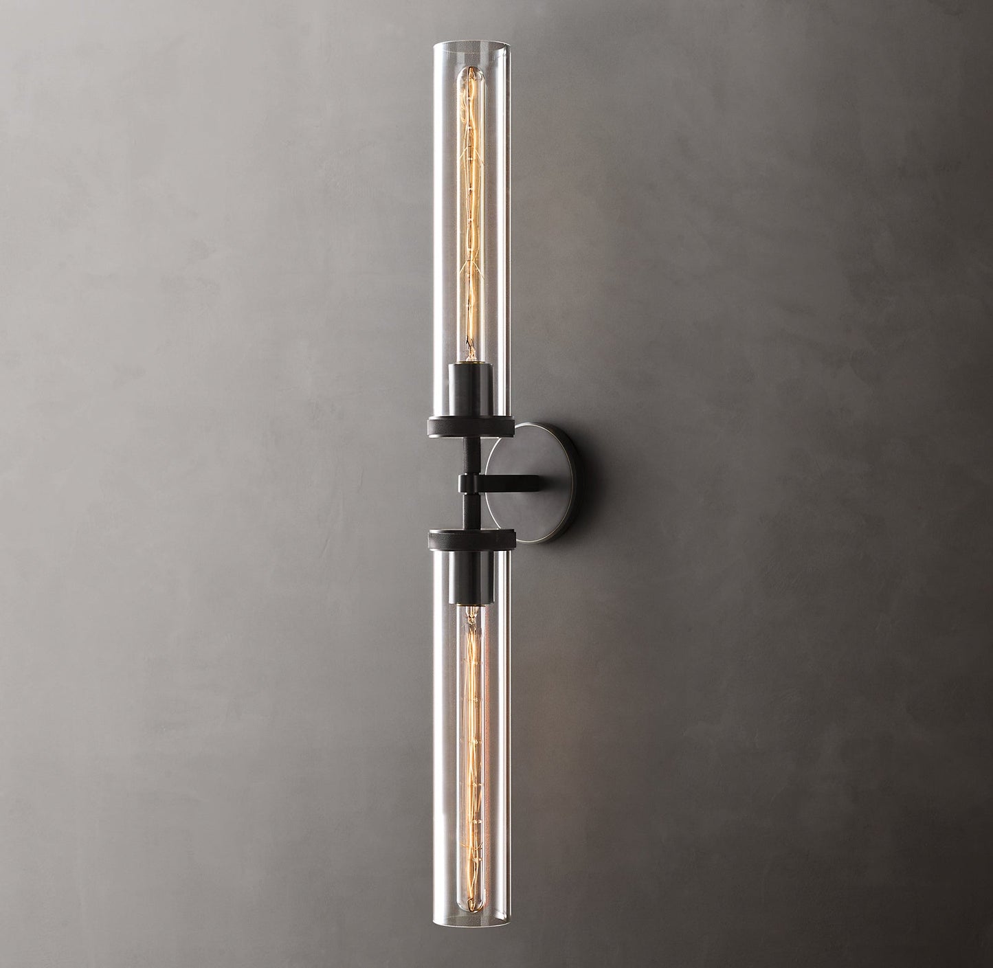 Knurled Grand Linear Wall Light - The Lighting Agency