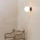 Vasha Glass Wall Light - The Lighting Agency