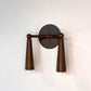 Handmade Dual Laz Wall Light - The Lighting Agency