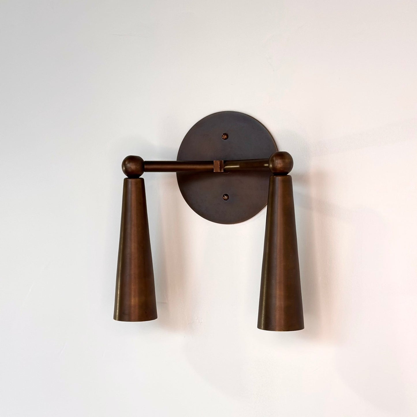 Handmade Dual Laz Wall Light - The Lighting Agency