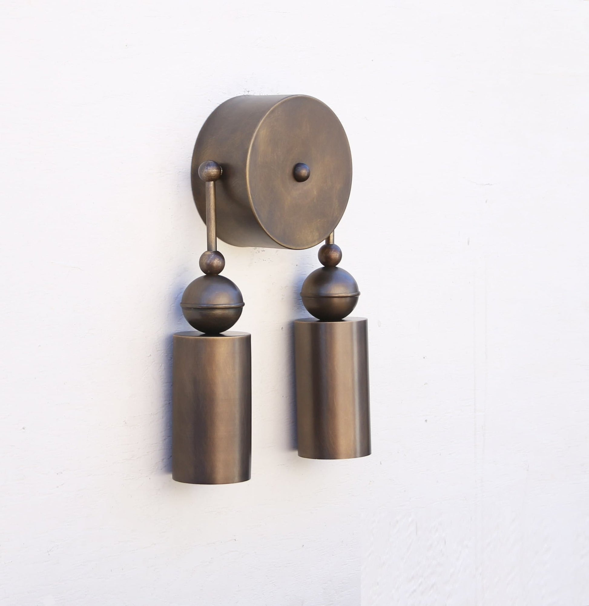 Handmade Dual Pendulum Wall Light - The Lighting Agency