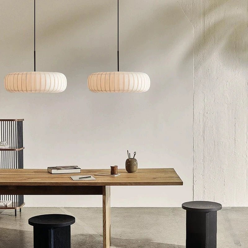 Piers Silk Pendant Light - The Lighting Agency