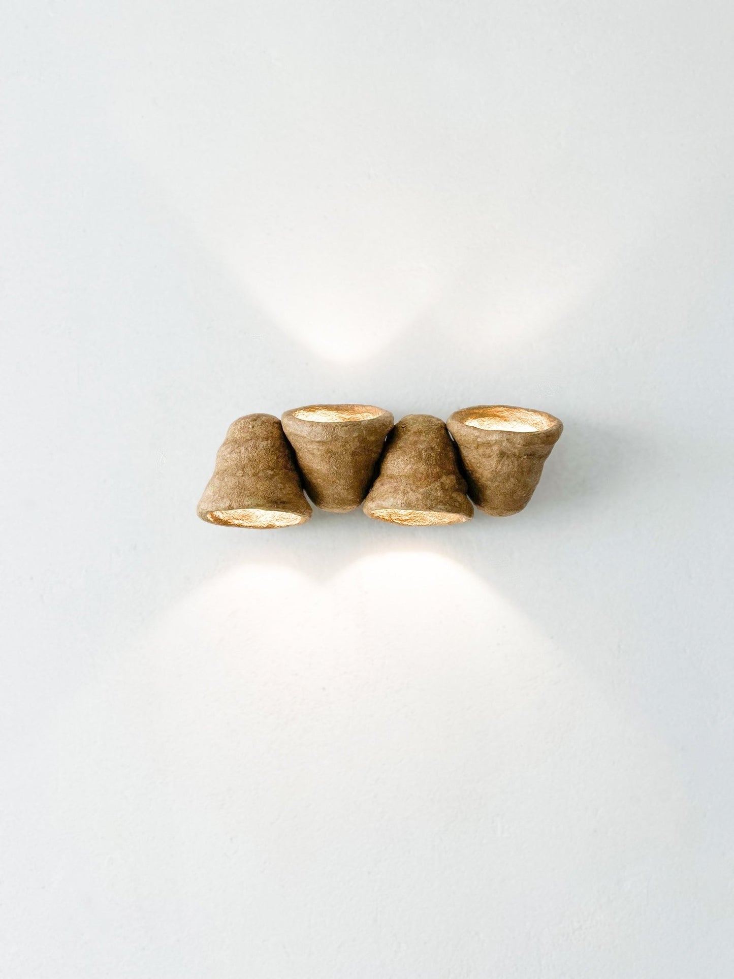 Quad Clay Wall Light - The Lighting Agency