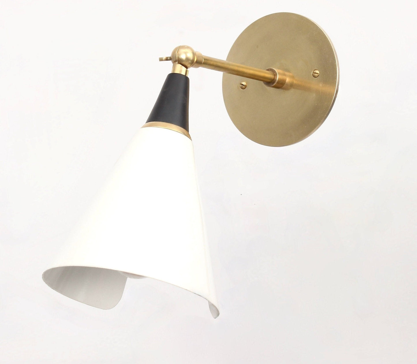 Handmade Coso Brass Wall Light - The Lighting Agency