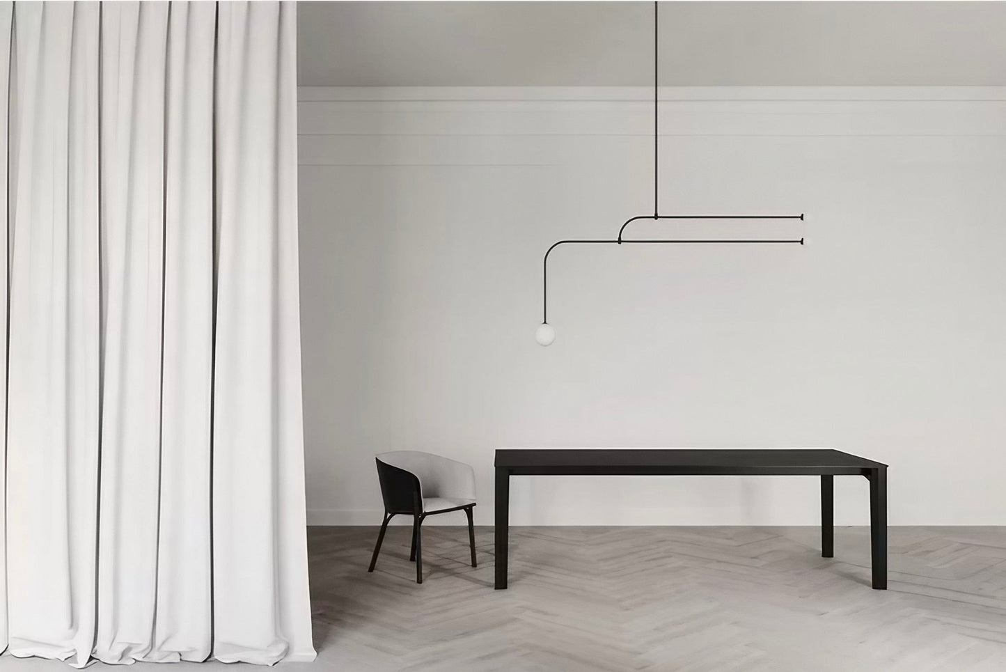 Novet Linear Pendant Light - The Lighting Agency