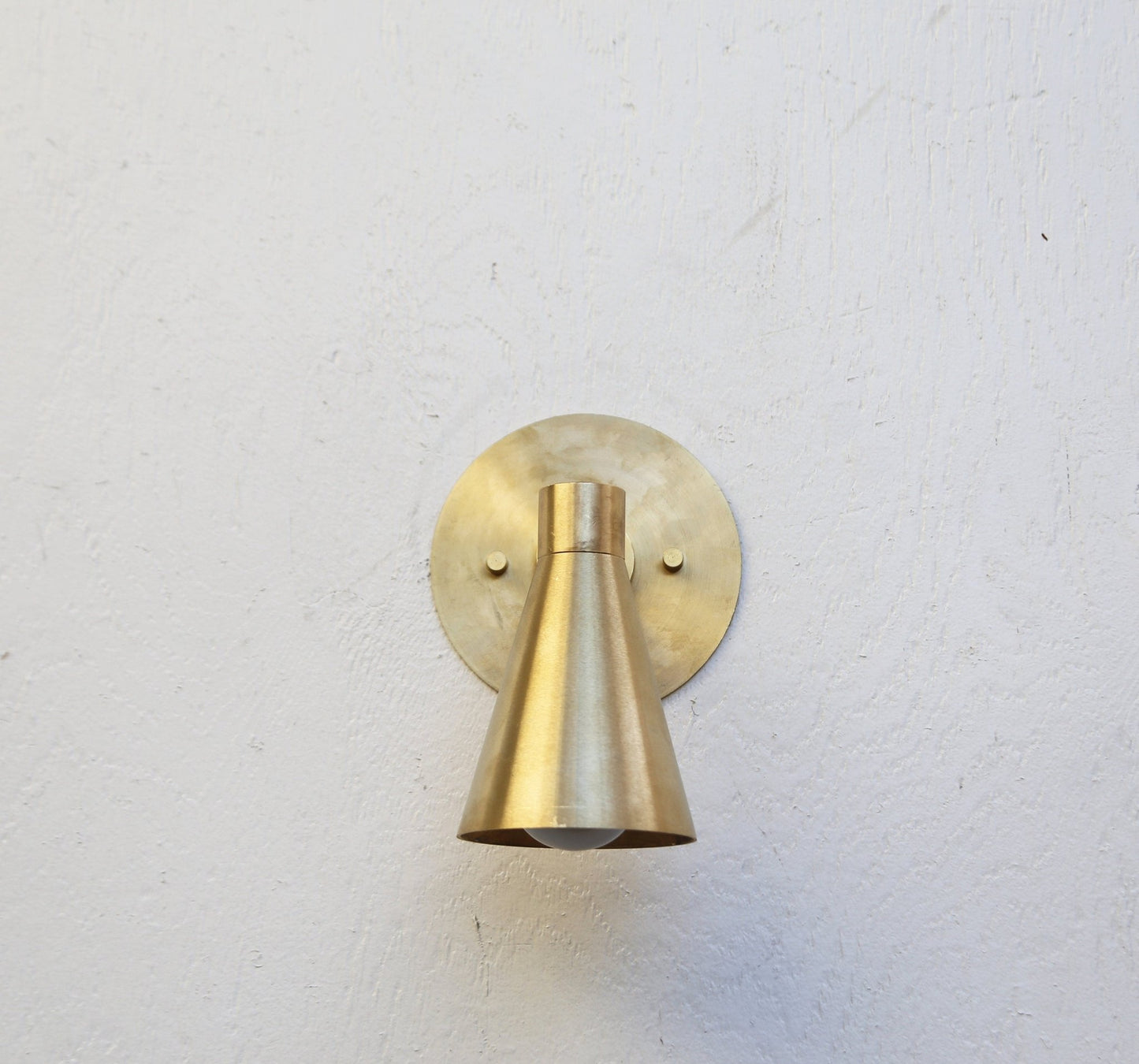 Contories Brass Wall Light - The Lighting Agency