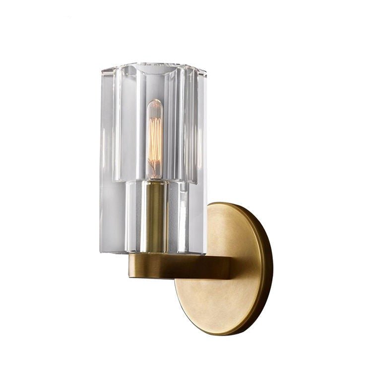 Chad Copper Wall Light - The Lighting Agency