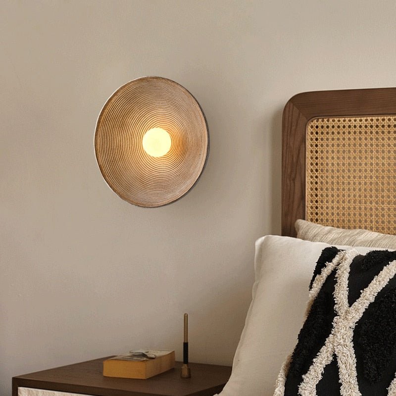 Vintage Dish Wall Light - The Lighting Agency