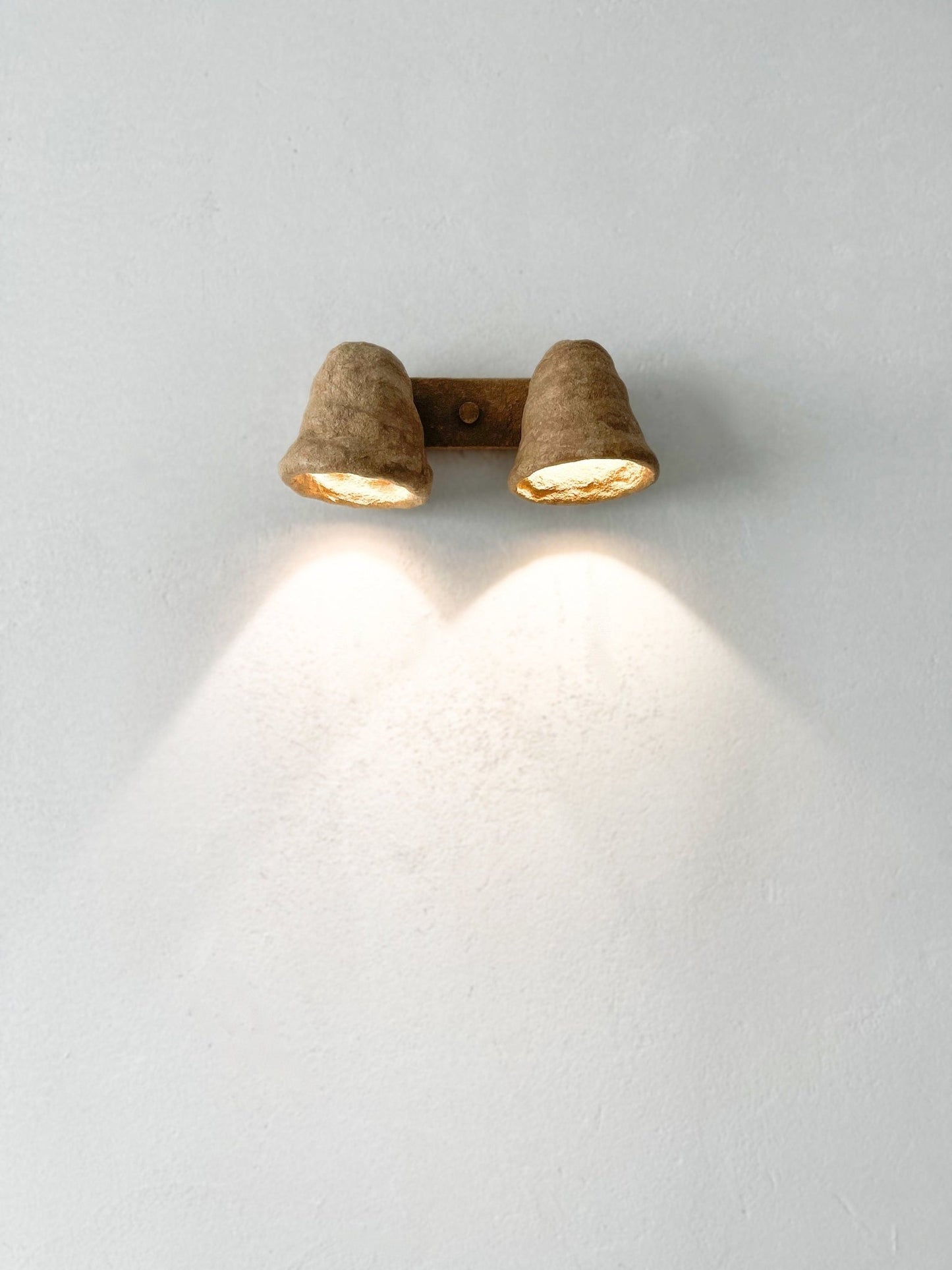 Handmade Clay Wall Light - The Lighting Agency