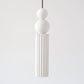 Cylinder Plaster Pendant Light - The Lighting Agency