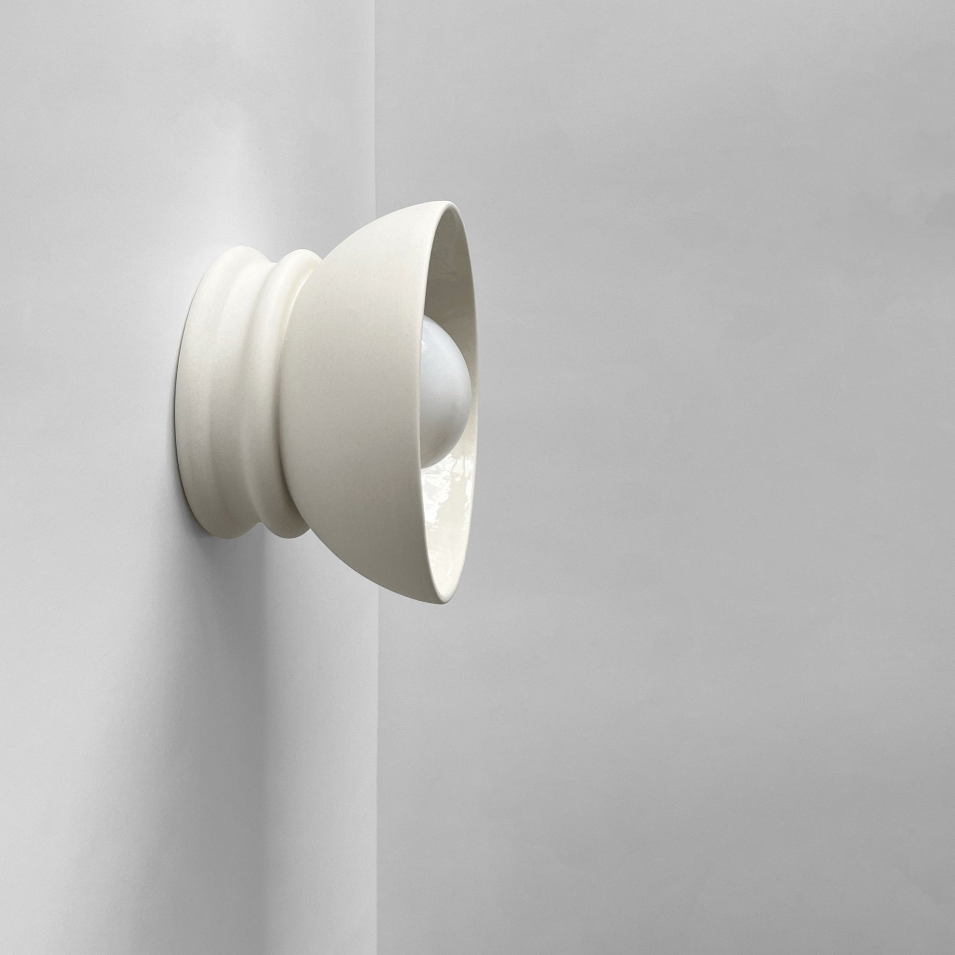 Handmade Poppi Porcelain Wall Light - The Lighting Agency