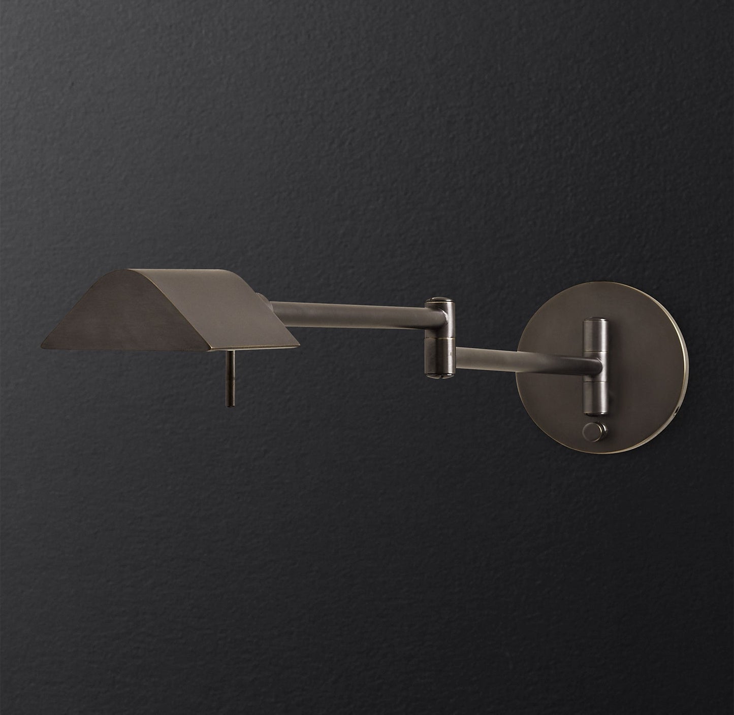 Vintage Swing Copper Wall Light - The Lighting Agency