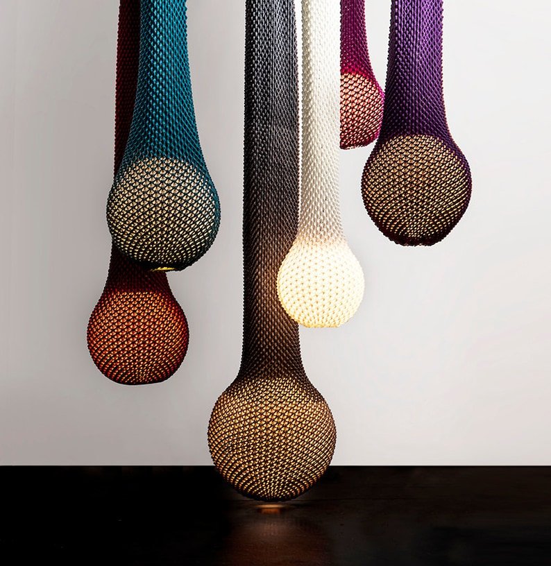 Knitted Sock Hanging Light - The Lighting Agency