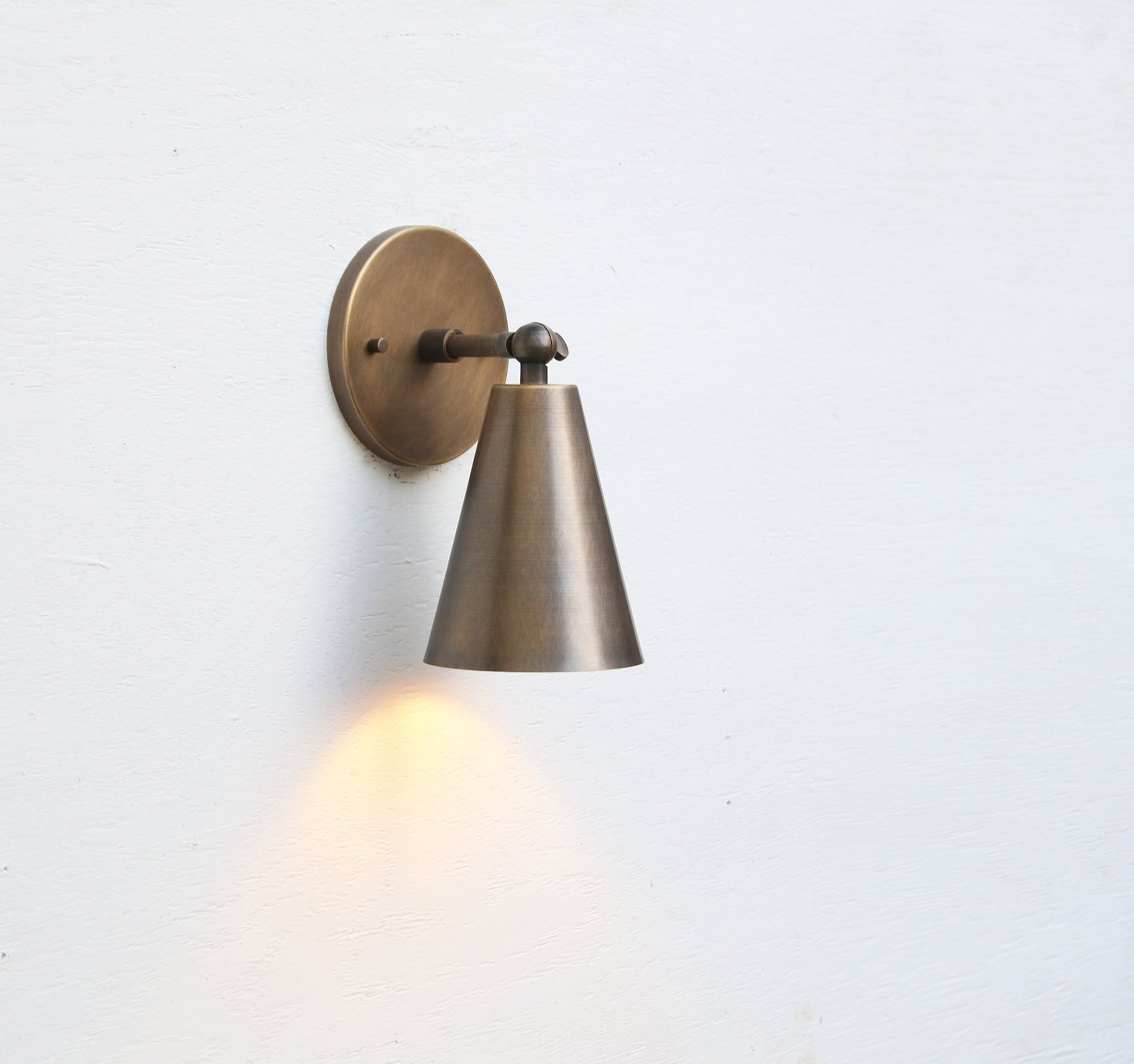 Adjustable Cone Wall Light - The Lighting Agency