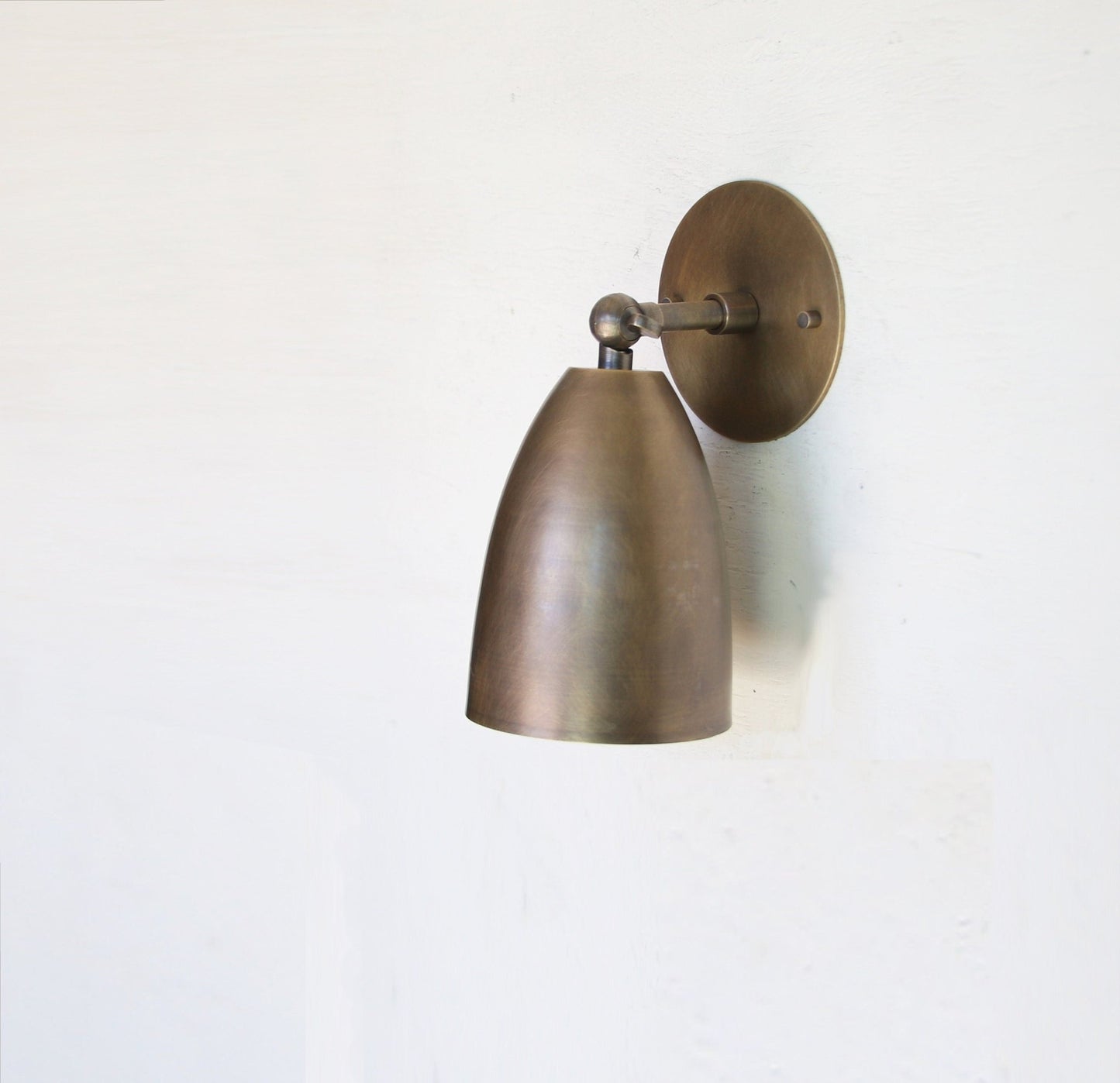 Rounded Adjustable Cone Wall Light - The Lighting Agency