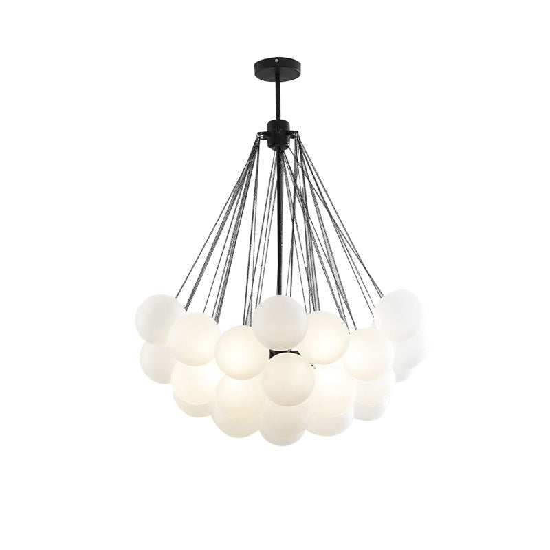 Blown Glass Cloud Pendant Light - The Lighting Agency