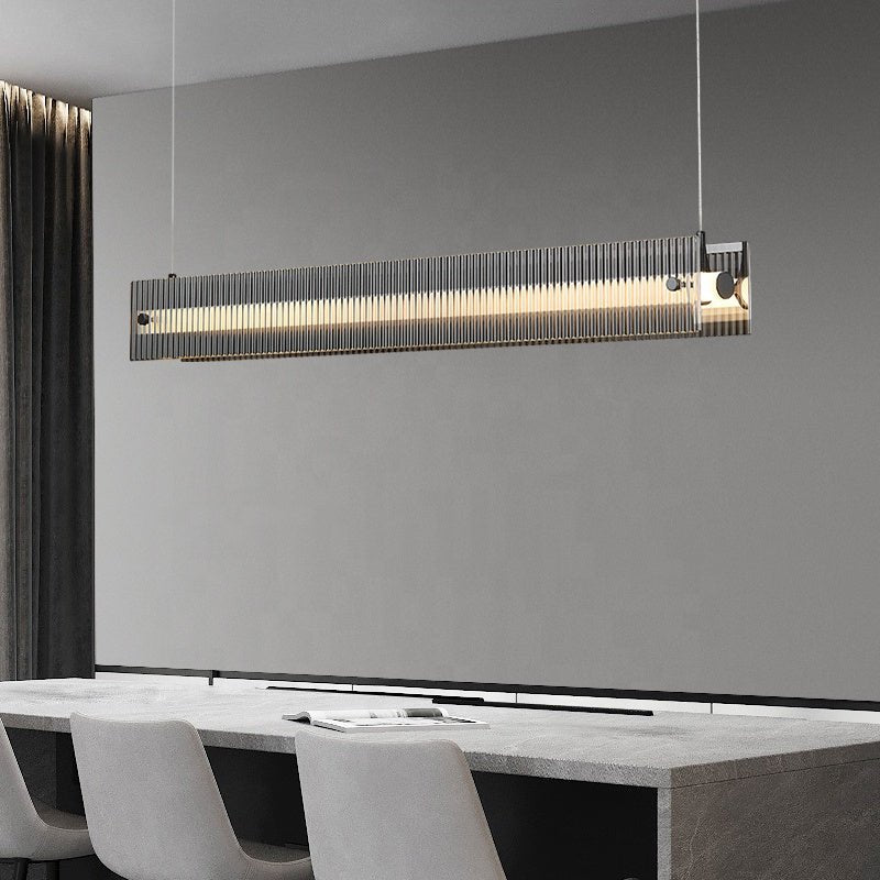 Minimalist Linear Pendant Light - The Lighting Agency