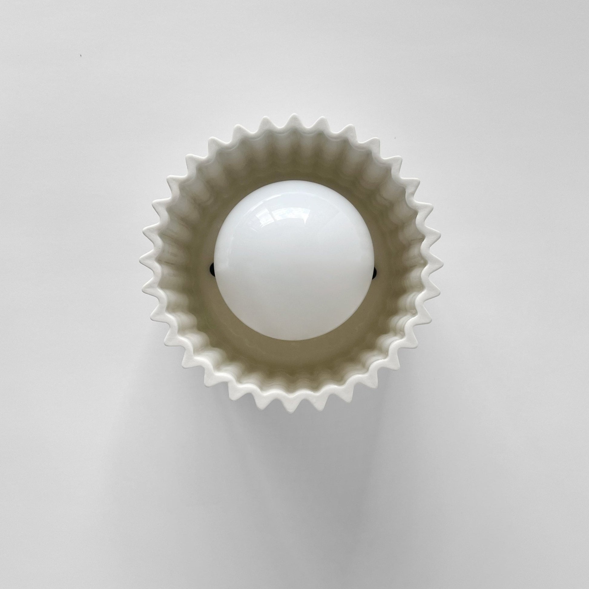 Handmade Syra Porcelain Wall Light - The Lighting Agency