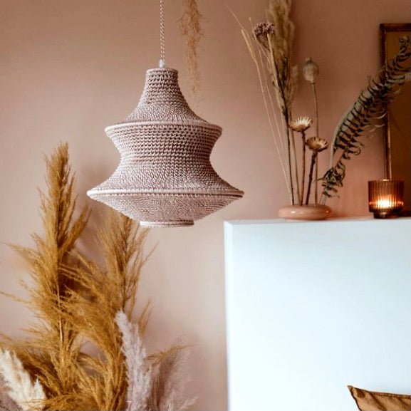 Saint I Crochet Pendant Lamp - The Lighting Agency