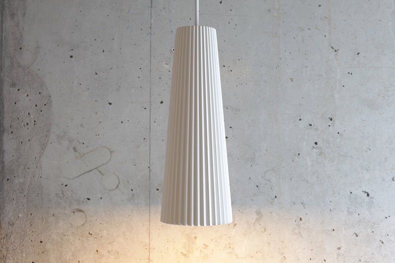 Pel Plaster Pendant Light - The Lighting Agency