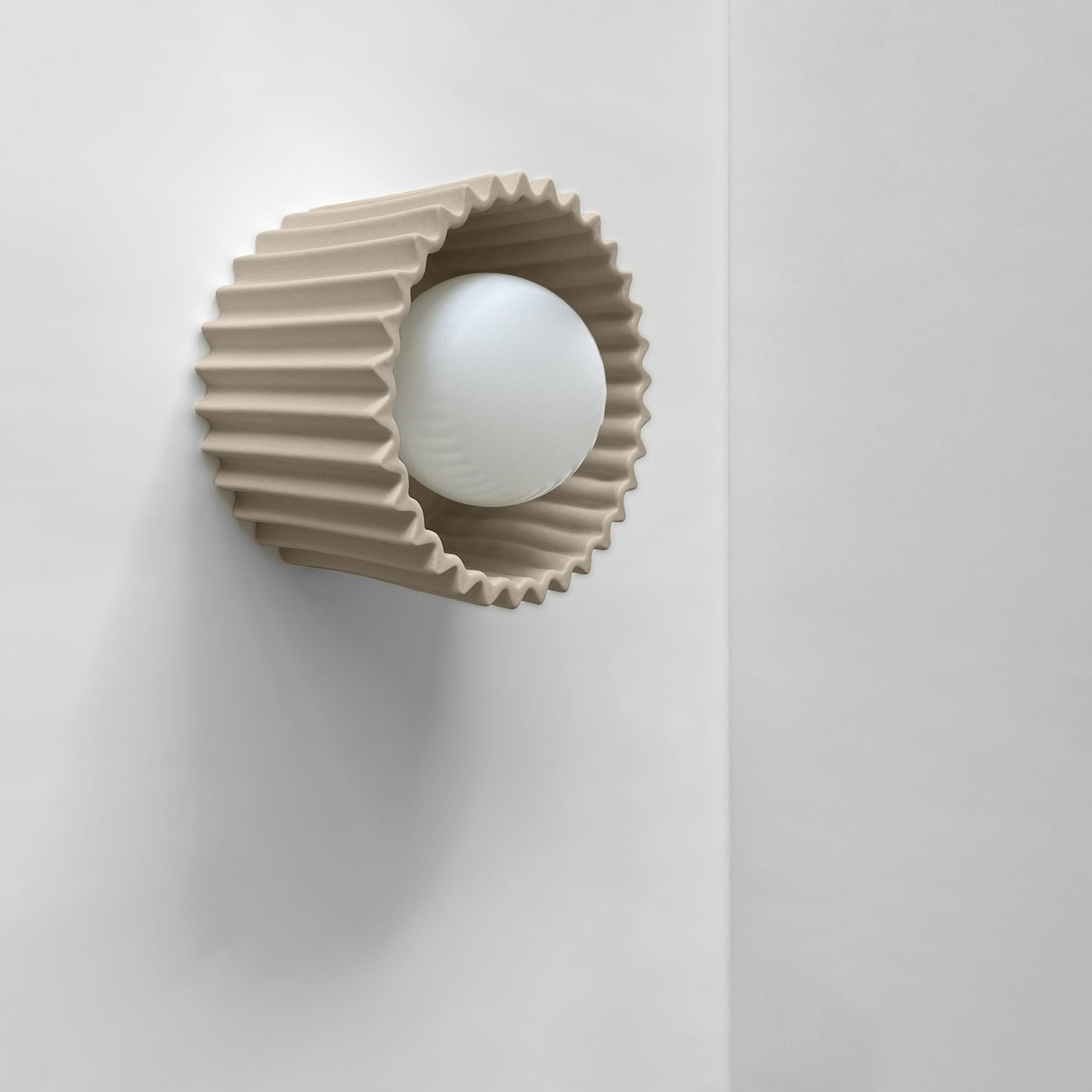 Handmade Syra Porcelain Wall Light - The Lighting Agency