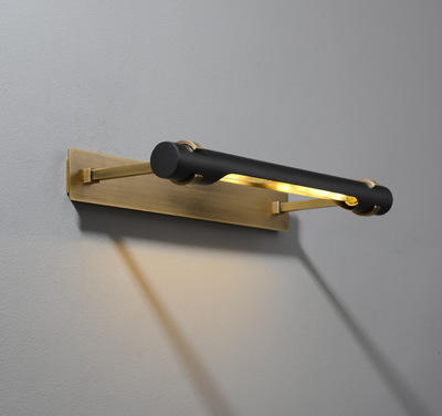 Vintage Copper Picture Wall Light - The Lighting Agency