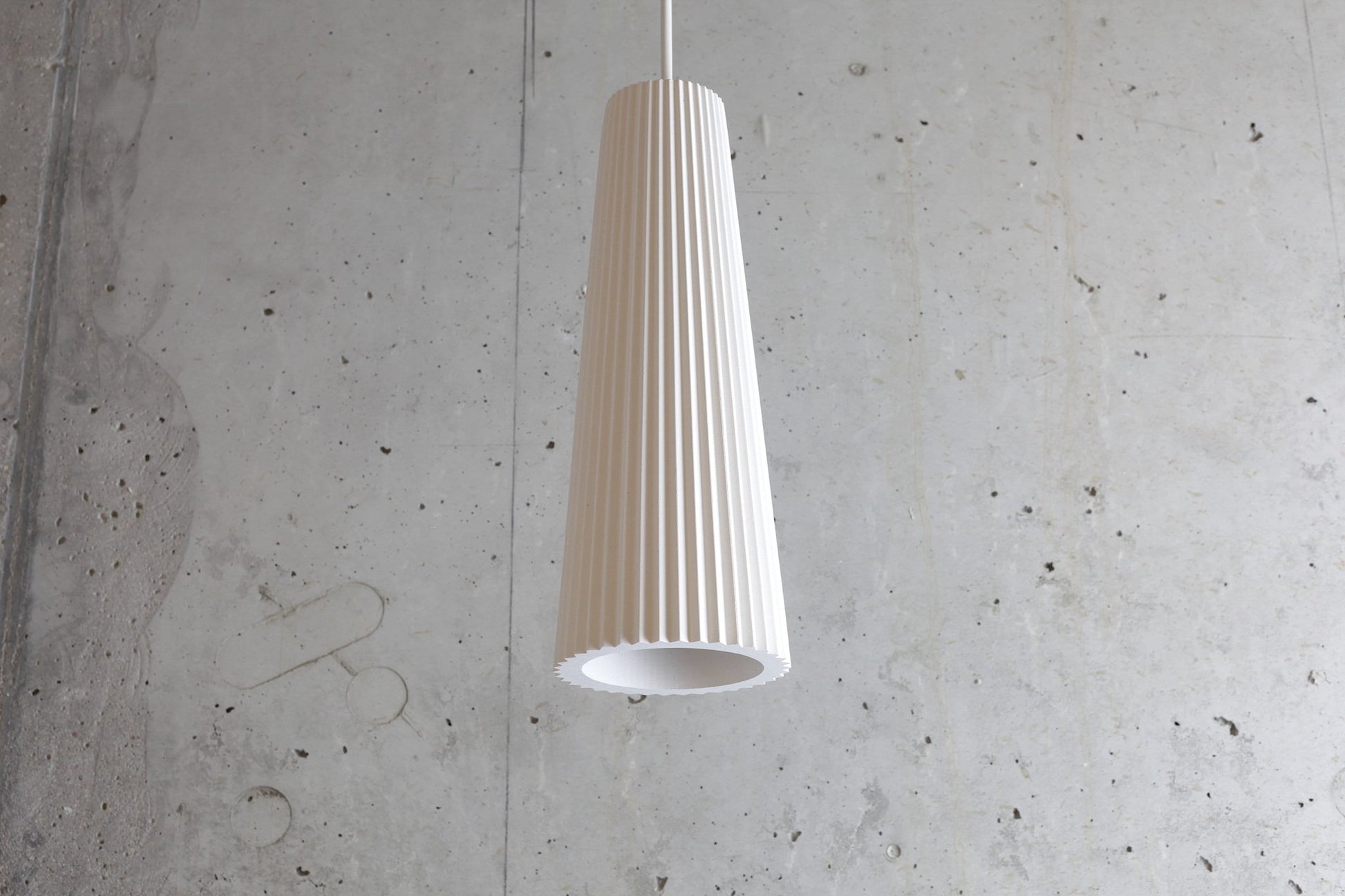 Pel Plaster Pendant Light - The Lighting Agency