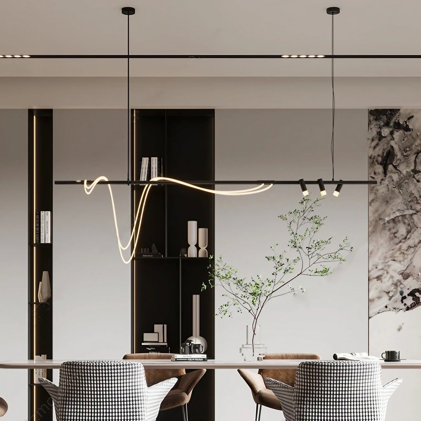 Wever Linear Pendant Light - The Lighting Agency