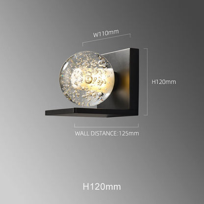 Crystal Ball Wall Light - The Lighting Agency