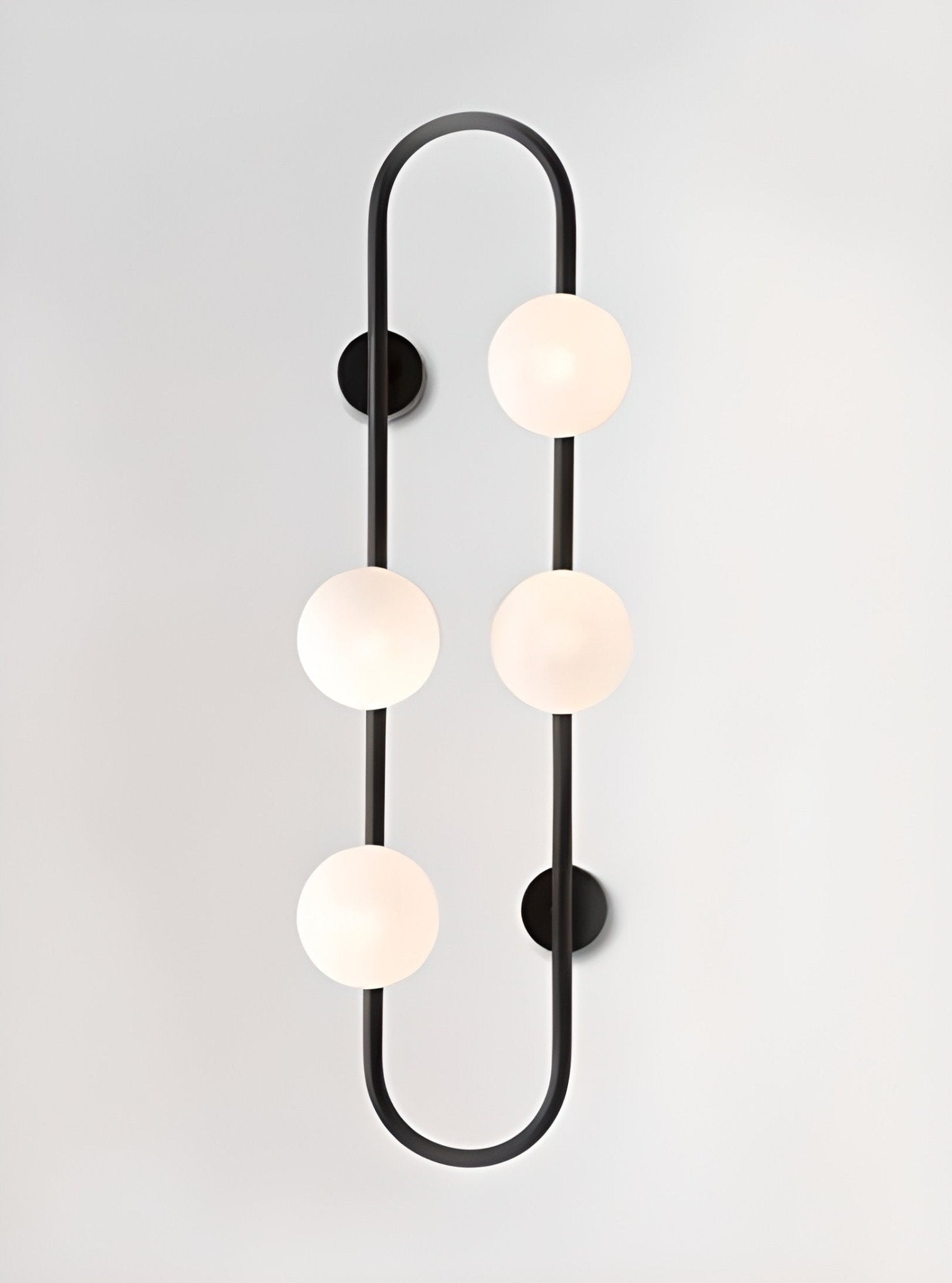 Glass Ball Tube Wall Light - The Lighting Agency