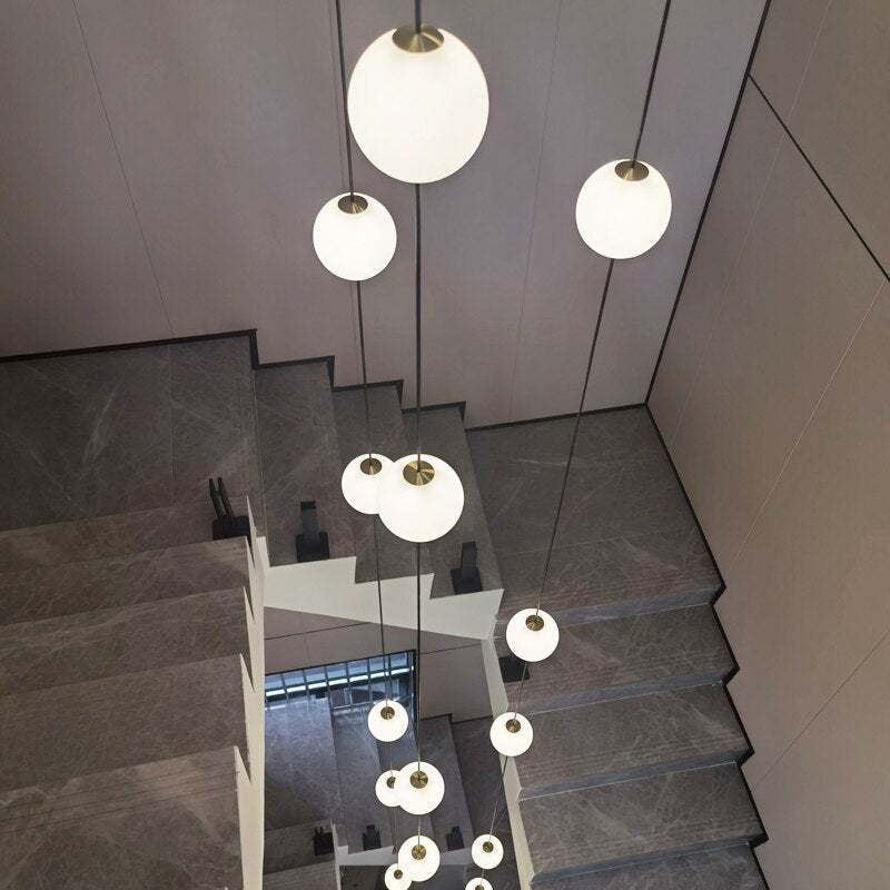 Vale Stairwell Chandelier - The Lighting Agency