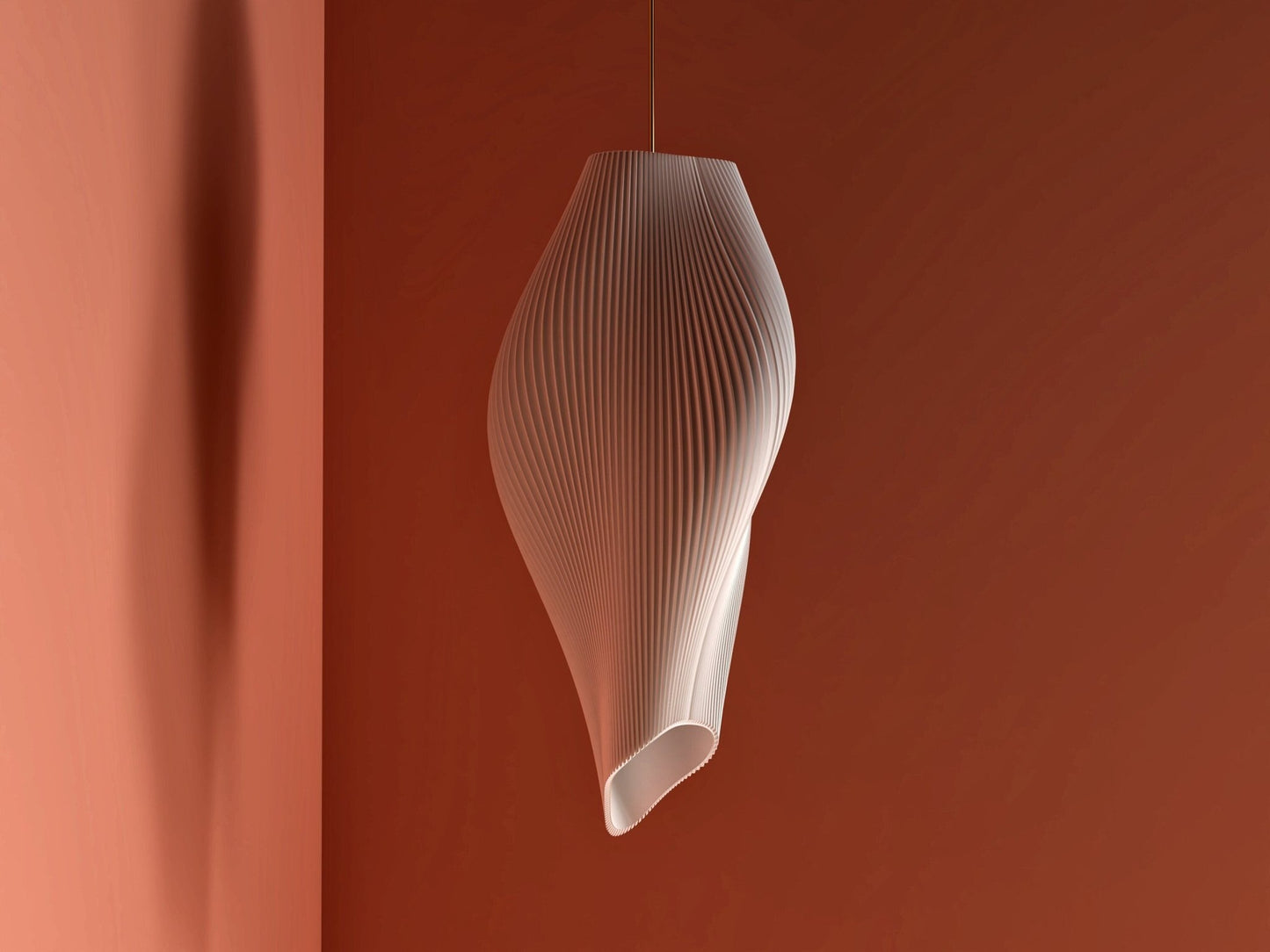 Handmade Wave Art Pendant Light - The Lighting Agency