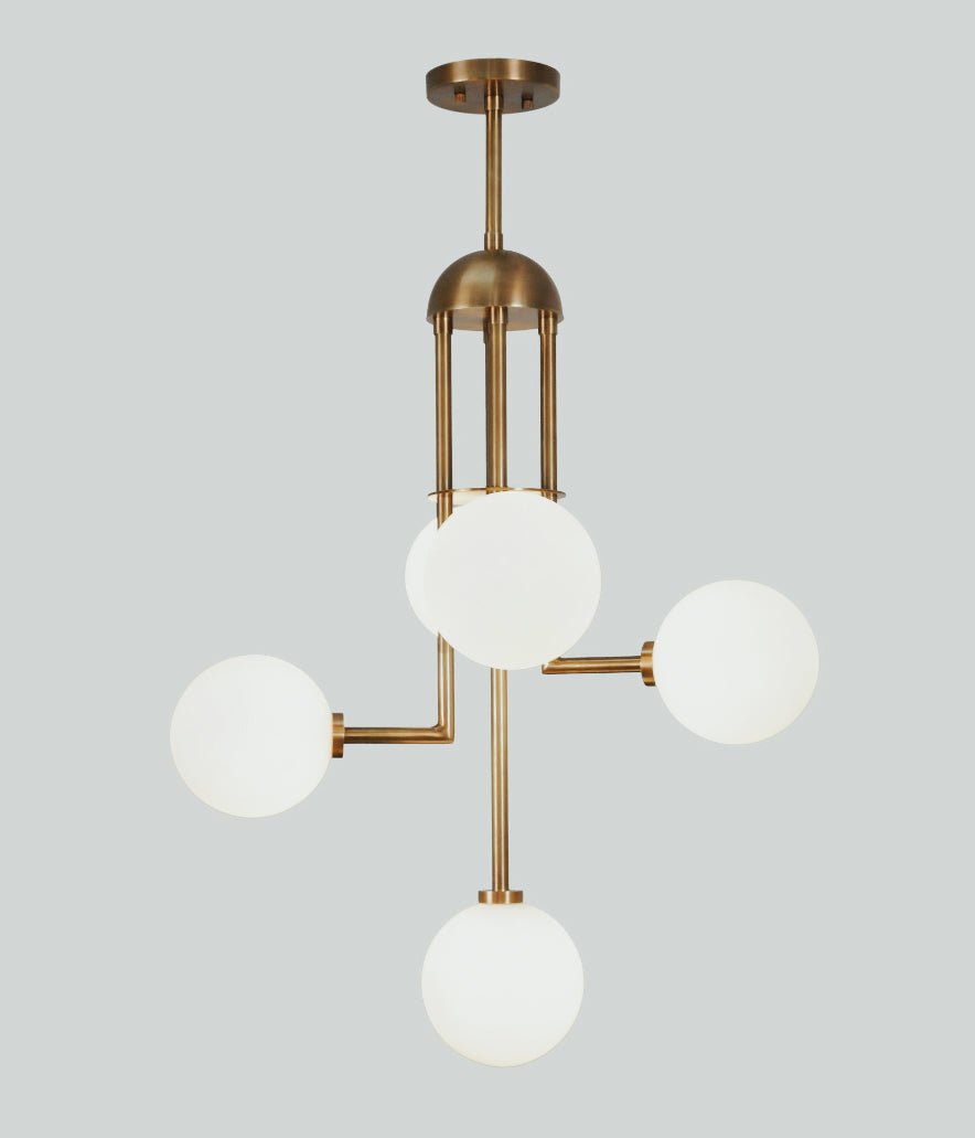 Handmade Stilnovo Brass Pendant Light - The Lighting Agency