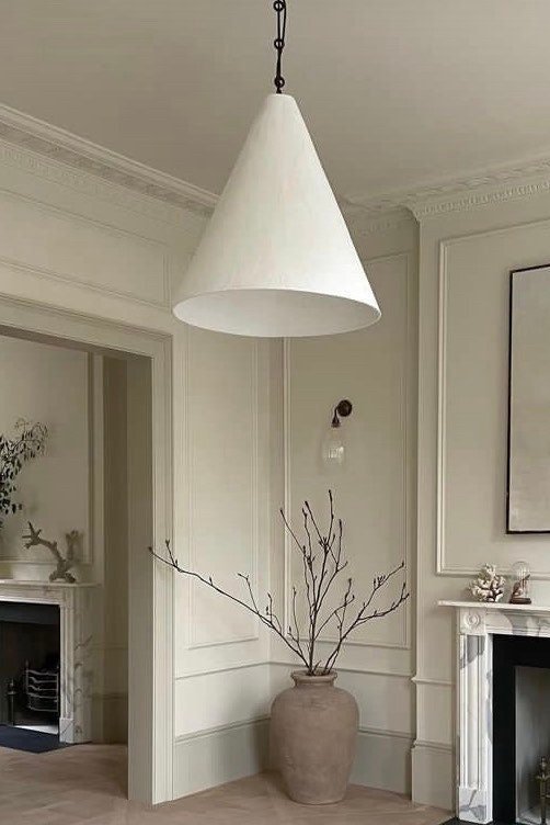 Handmade Plaster Pendant Light - The Lighting Agency