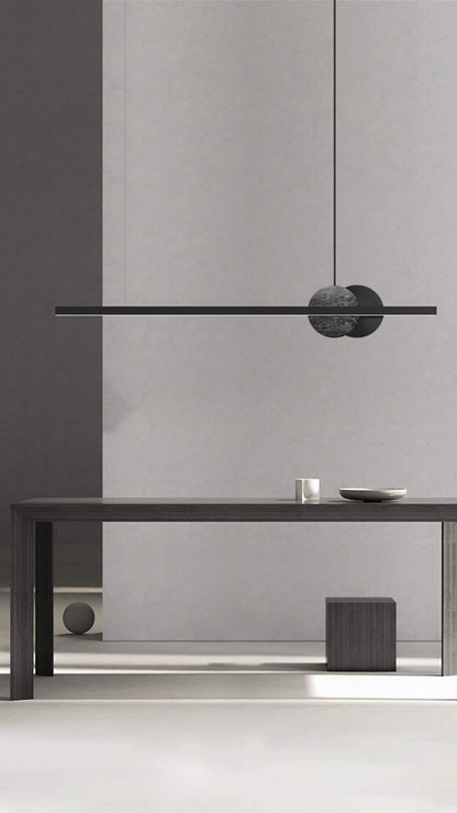 Marble Linear Pendant Light - The Lighting Agency