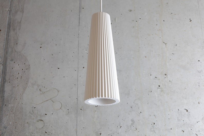 Pel Plaster Pendant Light - The Lighting Agency