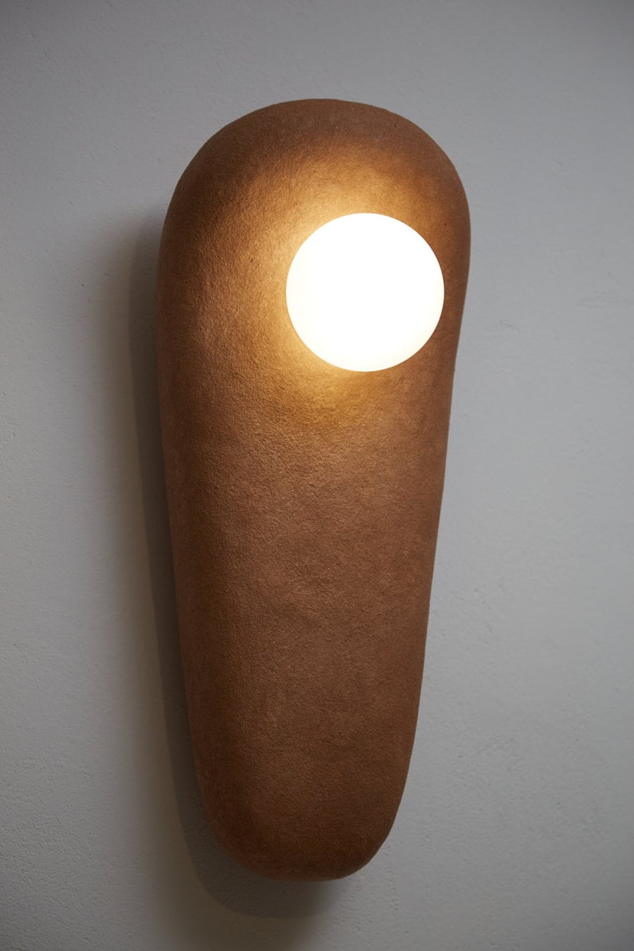 Bow Handmade Clay Wall Light - The Lighting Agency