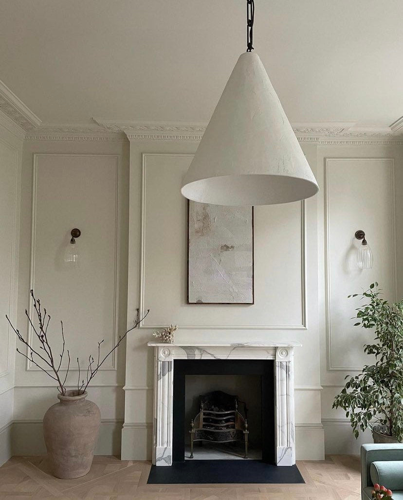 Handmade Plaster Pendant Light - The Lighting Agency